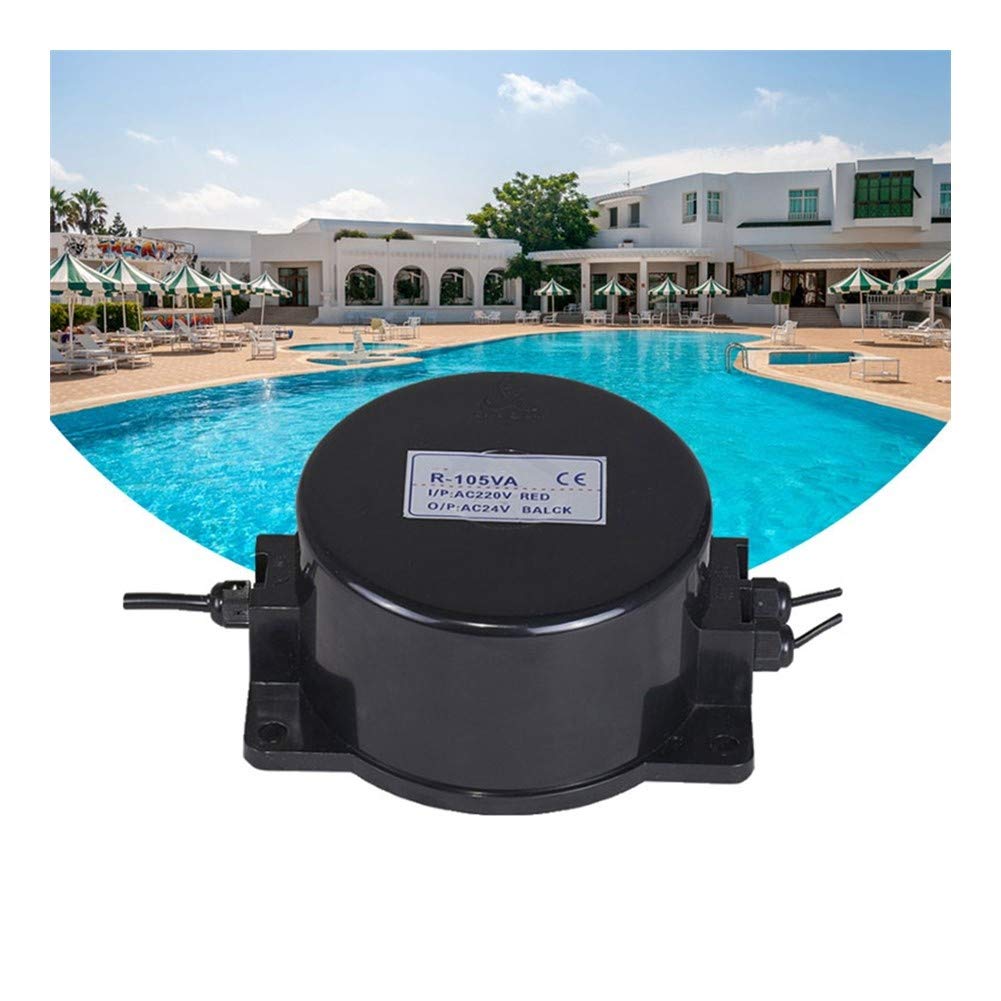 Transformador del convertidor de energía AC220V for AC12V / 24V de Alto Voltaje for Baja tensión IP68 a Prueba de Agua al Aire Libre Usado bajo Voltaje Iluminación Luz subacuática Pond Piscina