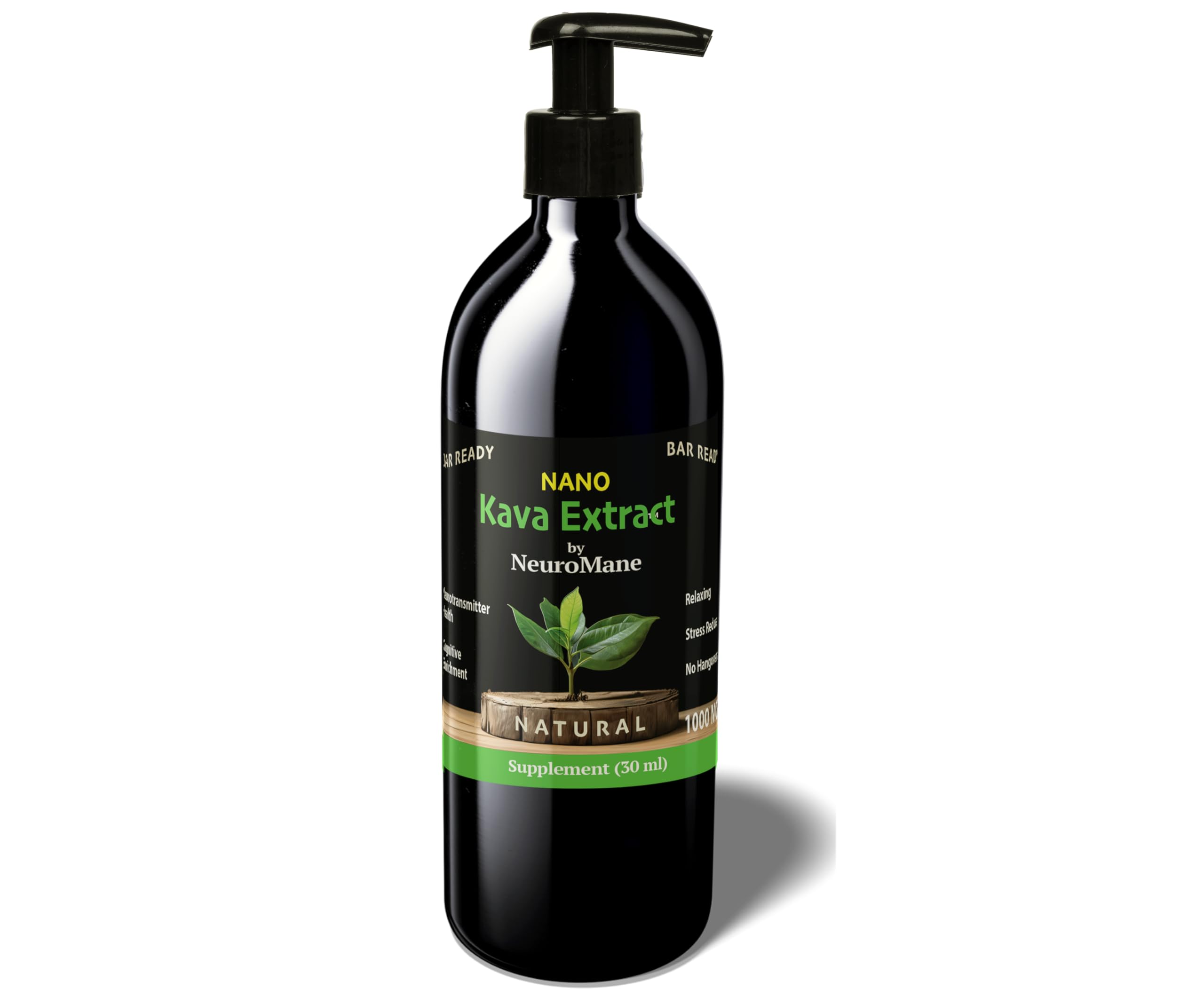 Nano Optimized Adaptogenic Kava Extract | Drink Additive | Social Relaxation | Alcohol Alternative | 500 ml