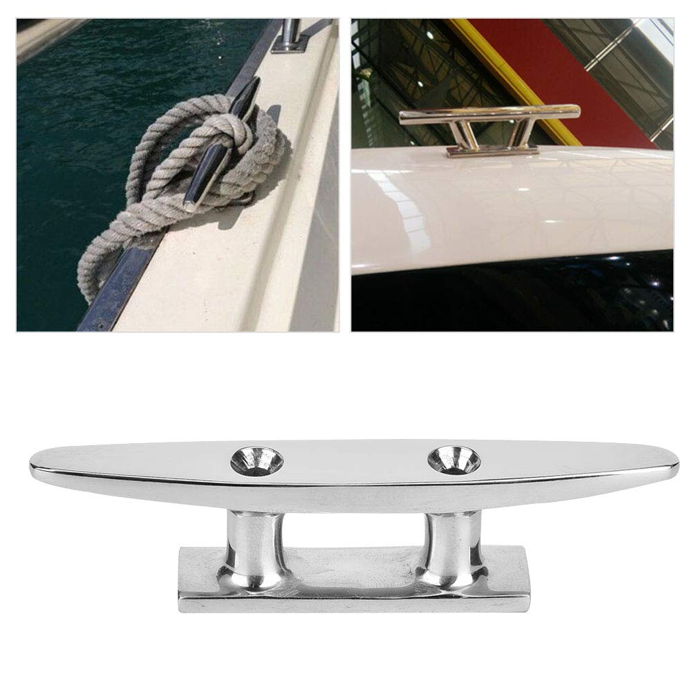 Taquet pour bateau Base ouverte pour bateau Base en acier inoxydable Taquet pour miroir Accessoire pour bateau Taquet pour bateau
