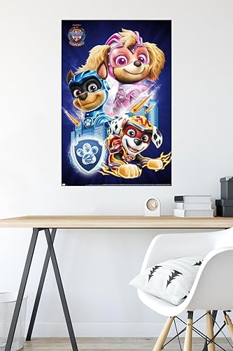 Miniatura 6 de Trends International Paw Patrol The Mighty Movie - Póster de pared de grupo