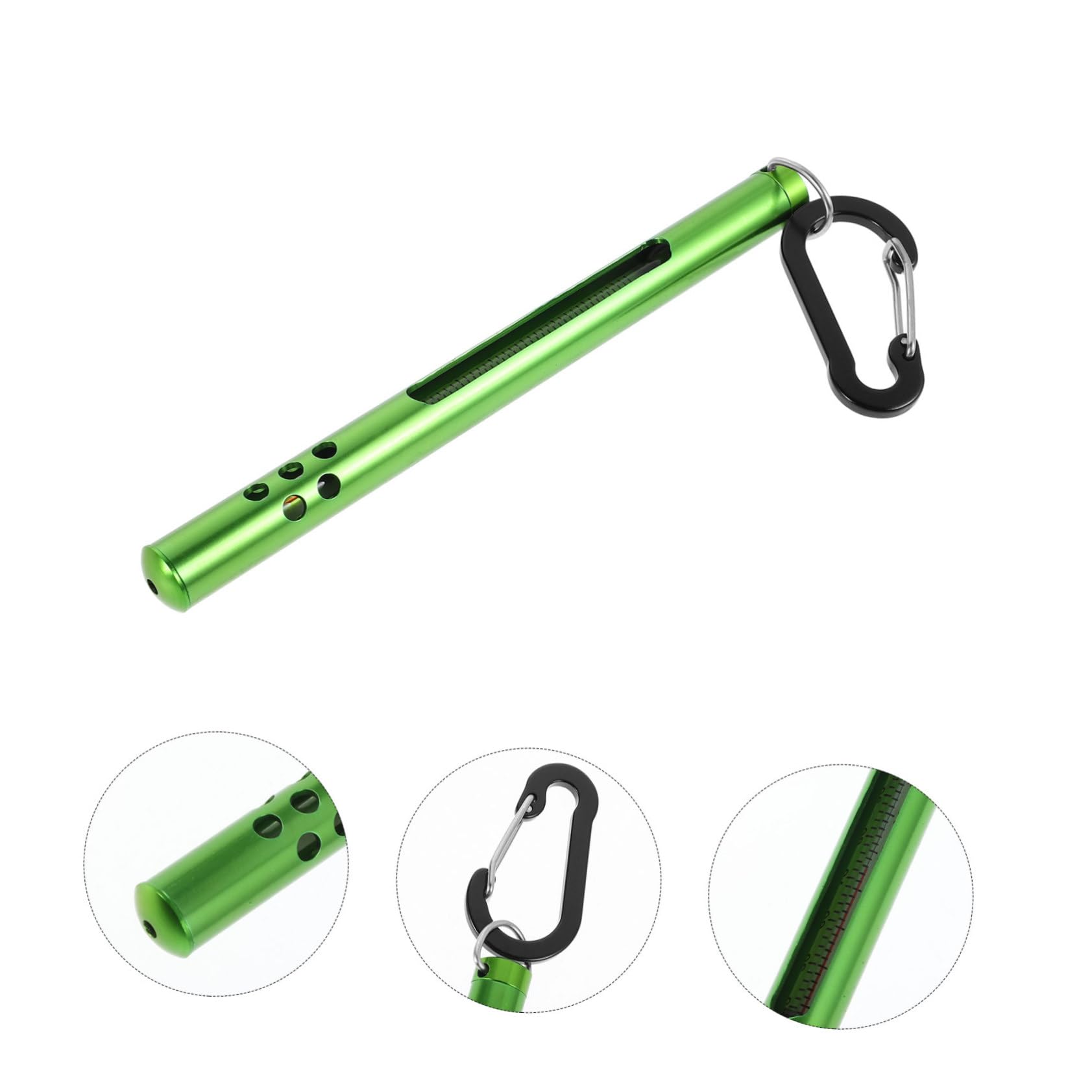 Abaodam Fischen Wasserthermometer Temperaturmessgerät Für Teiche Tragbares Benutzerfreundliches Thermometer Mit Präzisen Messungen Für Angler Und Outdoor-aktivitäten Leicht Zu