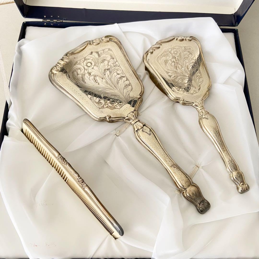 アンティーク ブラシ 手鏡 セット 【公式通販】