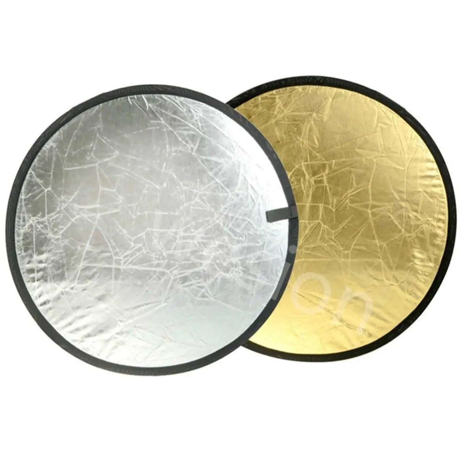 Reflector Plegable Reflector 2 en 1 Plegable Plateado Dorado cámara de Estudio Flash Foto Disco difusores fotografía