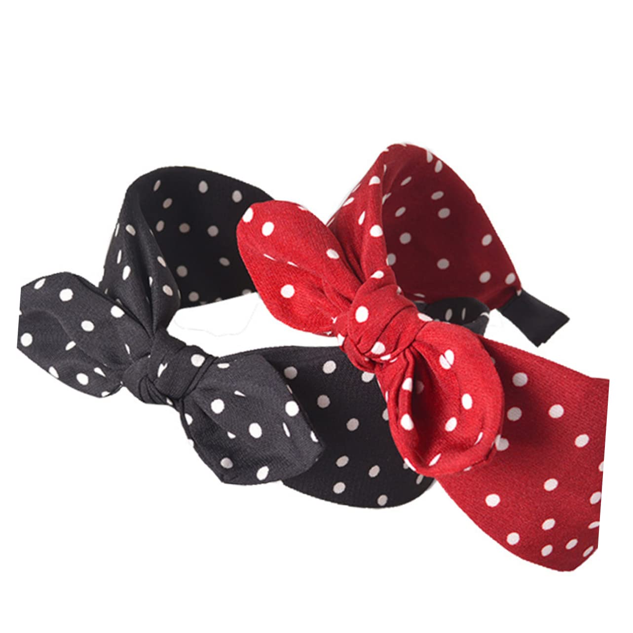 DOITOOL 12pezzi Cerchietti Per Stile Leopardato Di Fasce Con Nodo e Design Elegante Per Donne e Ragazze Perfetti Per Occasioni Speciali e Uso Quotidiano Giallo Rosso Verde