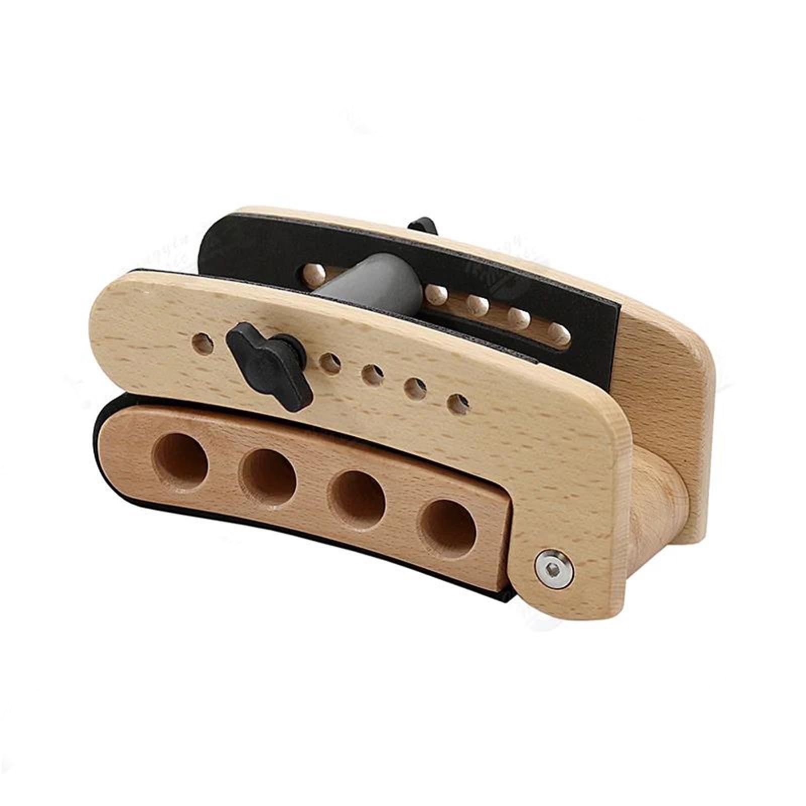 Juego Herramientas Ajuste Guitarra Reposapiernas Ajustable De Madera Haya Para Guitarra Eléctrica Y Herramientas Para Tocar El Bajo