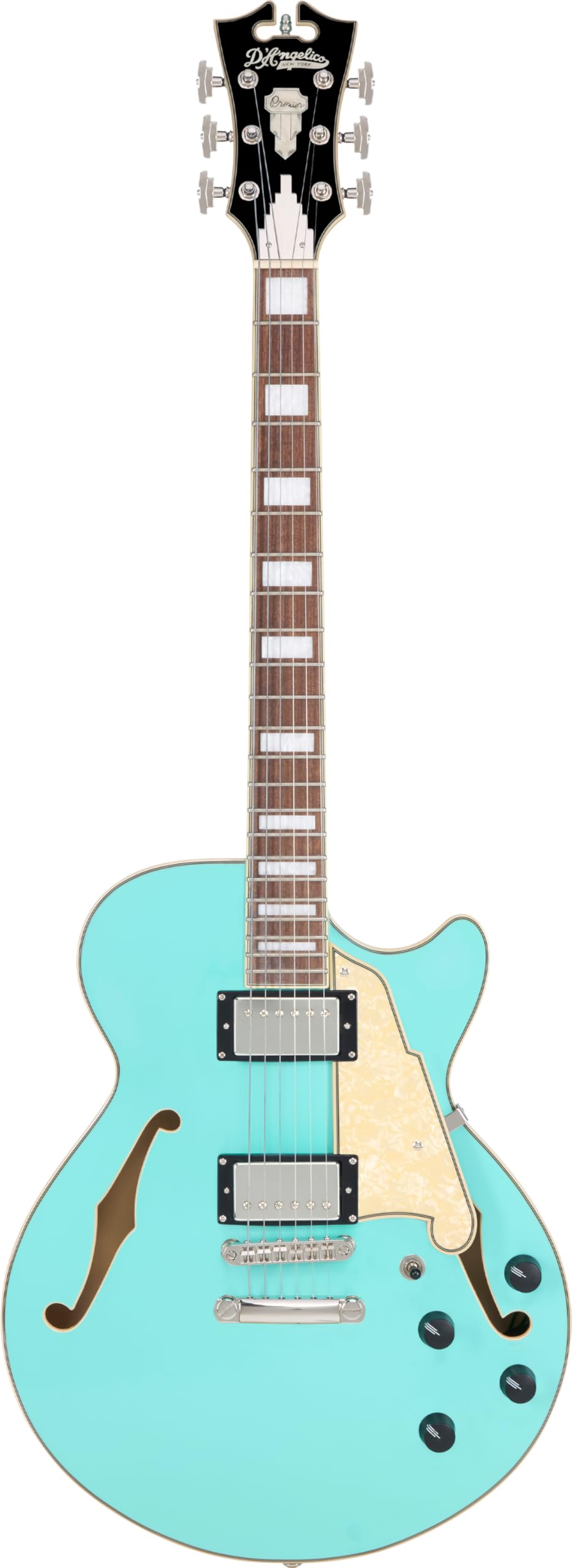 Amazon.com: D'Angelico Premier SS Semi-hollow Electric Guitar