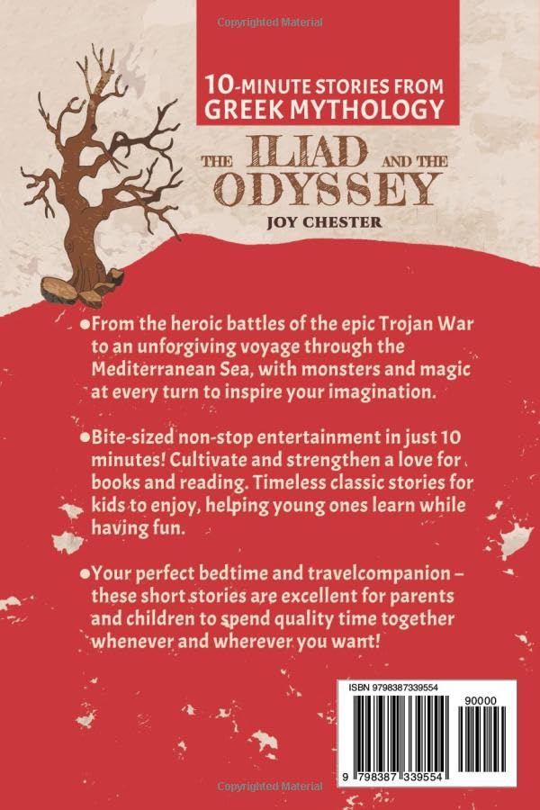 10-Minute Stories From Greek Mythology - The Iliad and The Odyssey: Timeless Legendary Tales To Inspire Kids Of All Ages (Ancient Mythology Collections Around The World) - Image 2