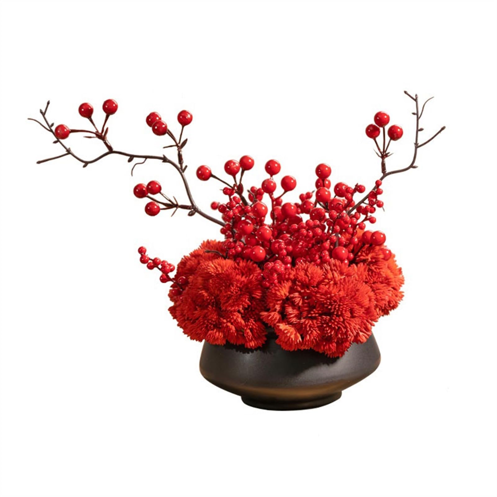 CFY652 Floral Arrangements Restaurant Round Table Centerpiece Decorations High-grade Simulation Flower Arrangement Fake Flowers Decorative Floral Art Weddings