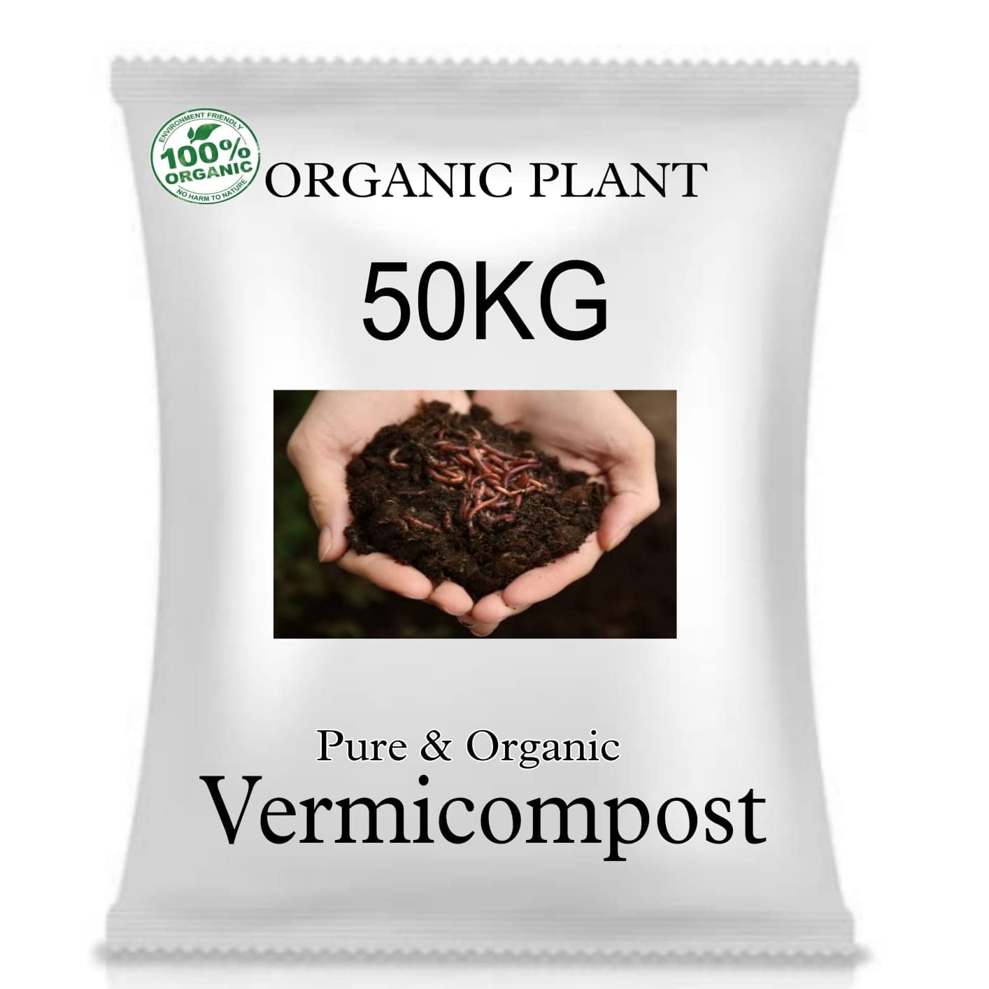 Pure & Organic Vermicompost Fertilizer Manure for Plants (50KG) (B0C3VWYGJ6) Amazon Price History, Amazon Price Tracker