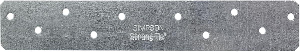 Simpson Strong-Tie Hardware Bracket HRS8 - Heavy Strap Tie, Strong Tie Brackets - 8 in, 50 Count