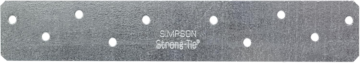 Simpson Strong-Tie HRS8 HRS 8 in. 12-Gauge Galvanized Heavy Strap Tie (Pack of 25)