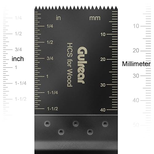 Miniatura 4 de 100 piezas de herramientas oscilantes universaleshojas de sierra, cuchillas oscilantes multiherramienta compatibles con Fein Multimaster Porter