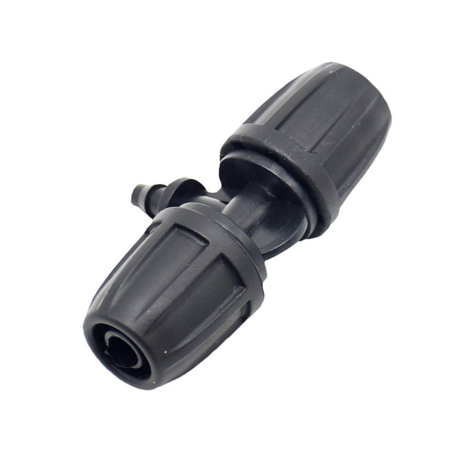 sistemas de riego riego eficaz Conector roscado de 3 vías for manguera con conector en T reductor de 8/11 a 4/7 con conector de 3/8" y 1/4" for sistema de suministro de agua.