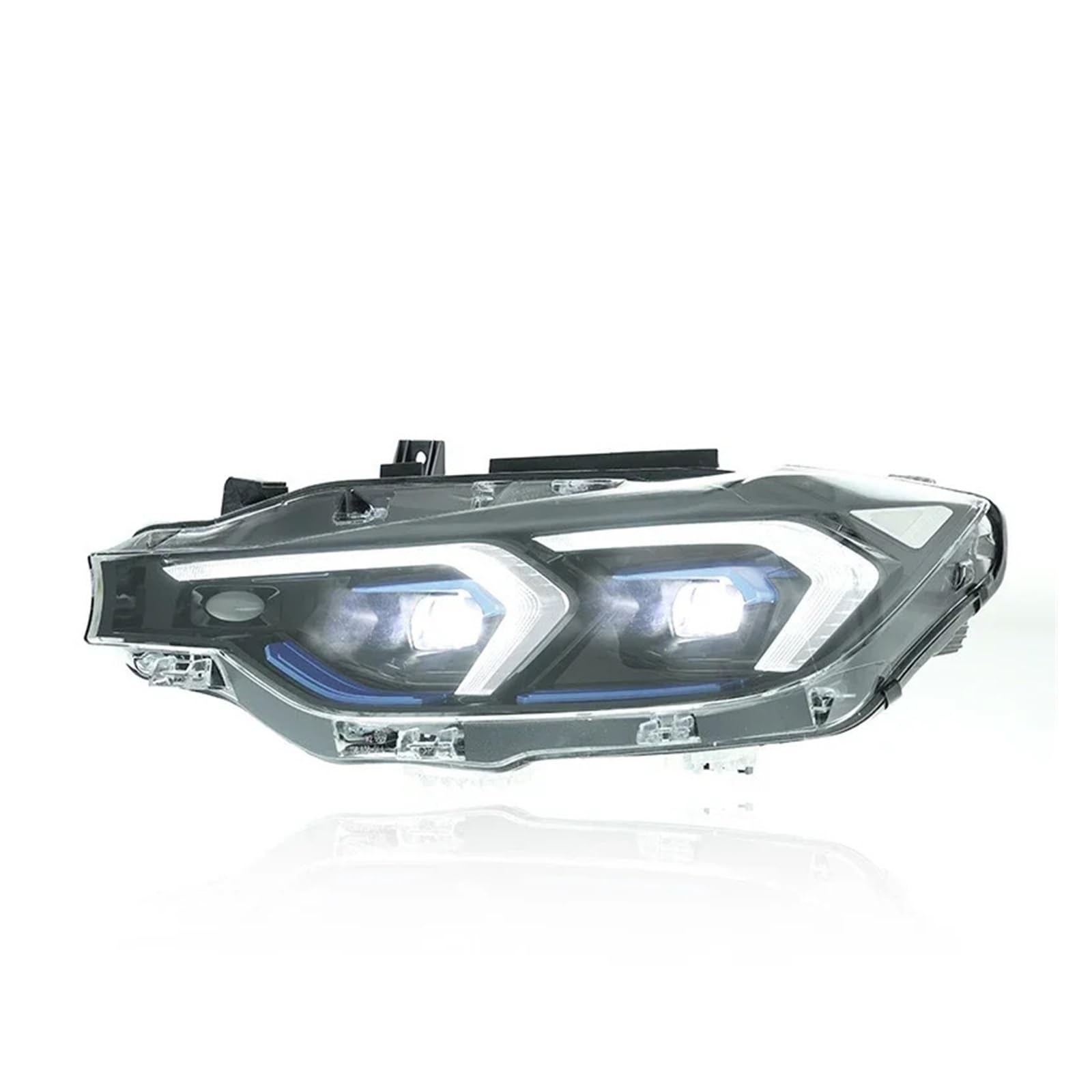Lampada Fanale Posteriore Fari a LED per BMW Serie 3 M3 F30 F35 2013-2018 Accessori auto Indicatore di direzione anteriore per segnale per gruppo fari per Plug and Play(Original Halogen)