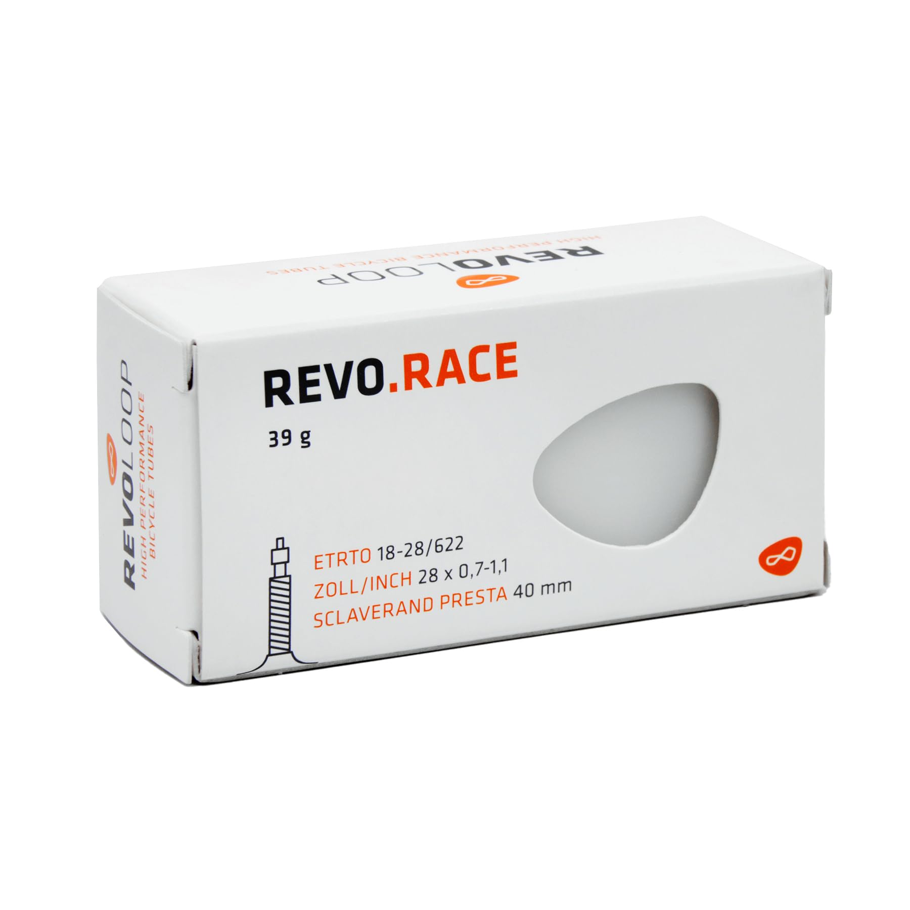RevoLoop Race Tube 700 x 20-28c PV 40mm - SW10024