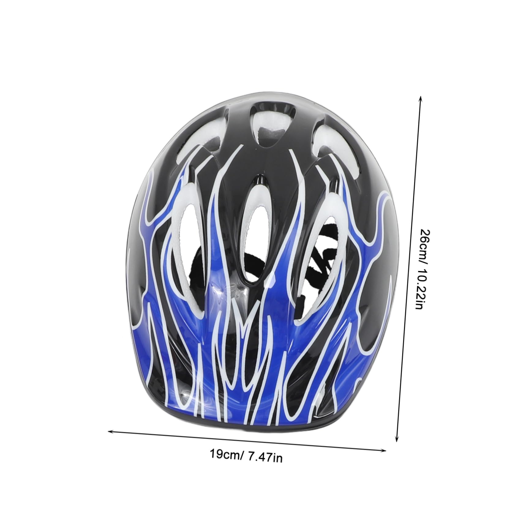 Lot De 7 Protège-Poignets pour Roller Skateboard Genouillères Coudières Équipement De Protection pour Enfants Bleu