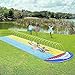 RenXin Toboggan Aquatique pour Pelouse, Toboggan Aquatique Long à Double Voie de Course pour Jardin en Plein Air, Bodyboard pour Jeux Amusants en Plein Air pour Enfants, Toboggans Aquatiques