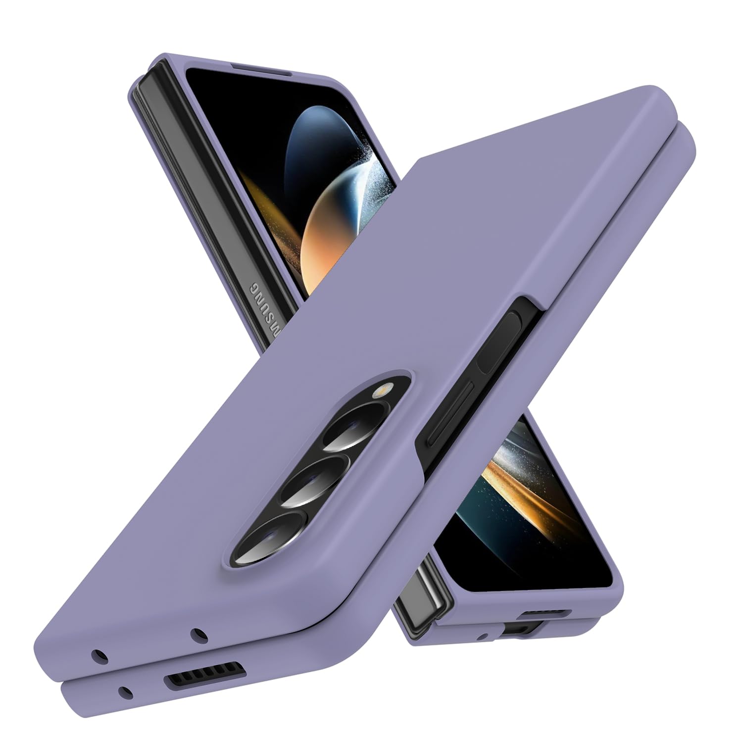 Samsung Galaxy Z Fold 4 5G 2022用ケース、超薄型スリムフィット