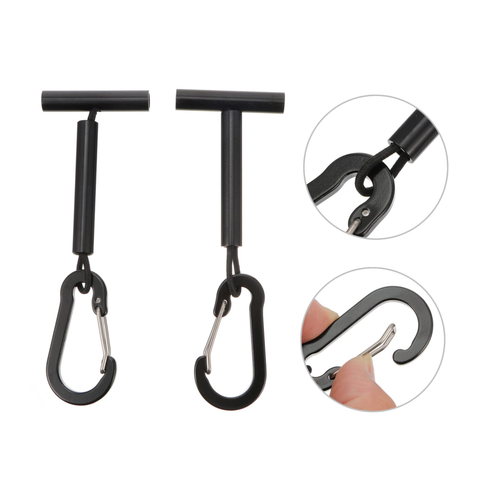 ibasenice 2 Pack Fly Tippet Clip Tippet Fly Fishing Tool Fishing Leader Materials Sub-Wire Disc