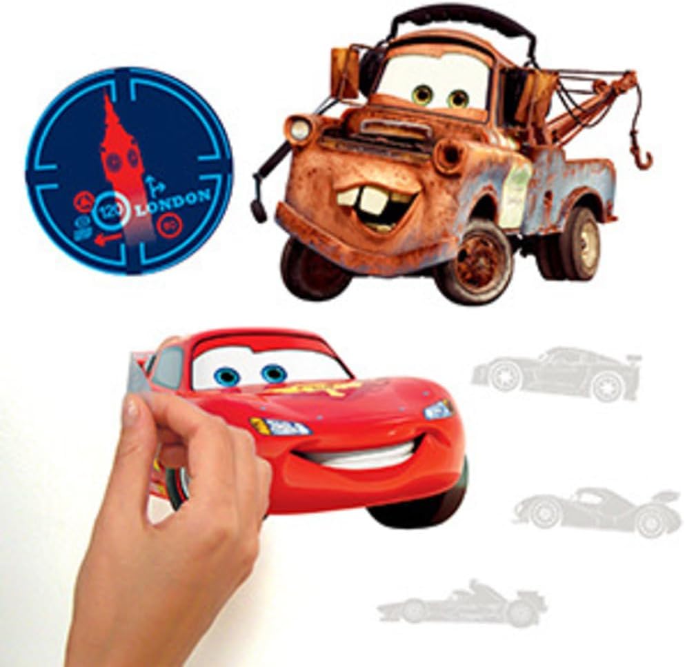 RoomMates Disney Pixar Cars 2 Peel and Stick Wall Decals by RoomMates, RMK1583SCS