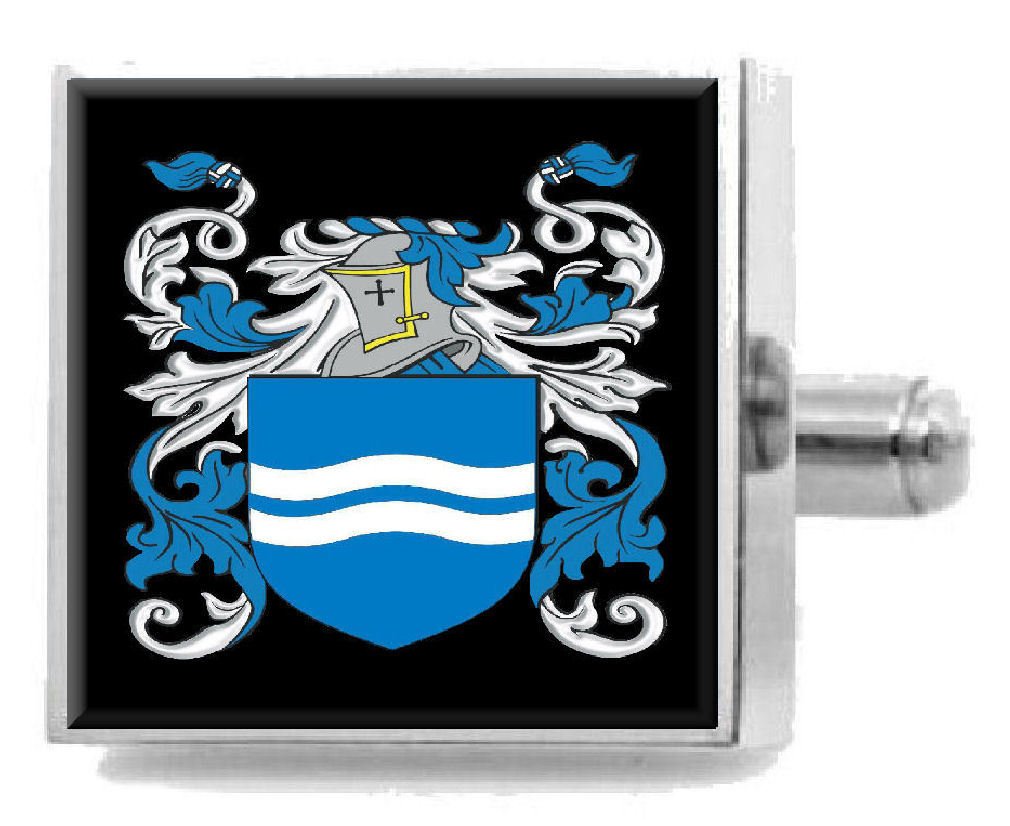 Clip para Corbata de lujo Montgomery Irlanda con escudo grabado 5