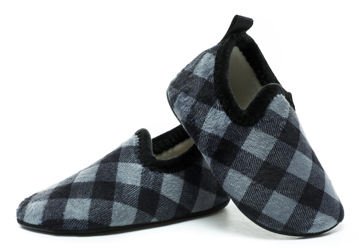 SLEVEL Toddler Boys Girls House Socks Slippers Little Kids Lightweight Indoor Home Shoes