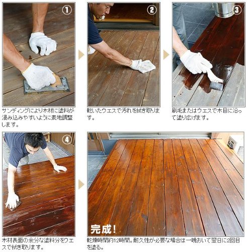 Amazon | 自然塗料「いろは」カラー 外装用 3.5L缶 クリア | 塗料缶 