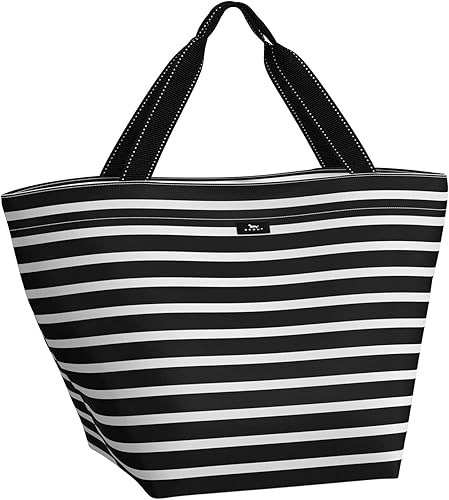 SCOUT Weekender  Bolsa de viaje grande, ligera, resistente al agua para mujer, de transporte, bolsa de noche, cabe en el contenedor superior, negro