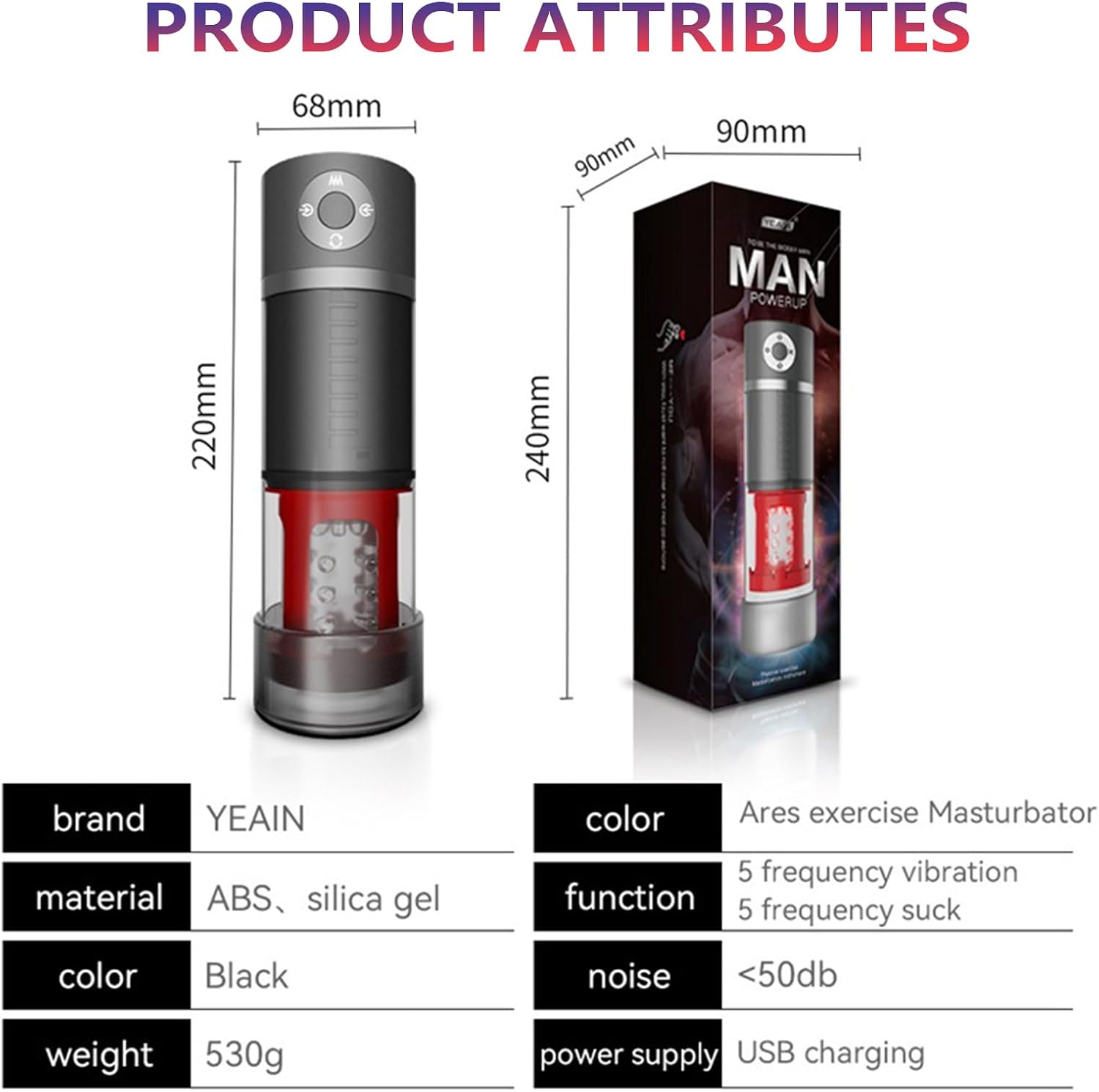 Male masturbators Cup Adult Toys Sex Toys for Men Sex Toy Multi-Angle Exploration Sex Toy for Men Adult Toy Cleaner Hands FreeMasturbators Stroker Male Masturbator Handy Cleaning Kit