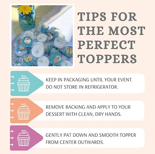 Miniatura 3 de Decoración comestible de gnomos alegres navideños para cupcakes