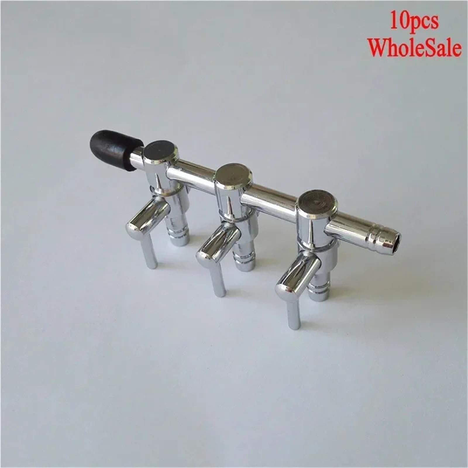 Luftventil für Aquarien, 3-Wege-Luftverteiler, Edelstahl, Luftpumpe, Ventil, Wasserhahn für Pumpen, Raumluftsysteme, 10 Stück