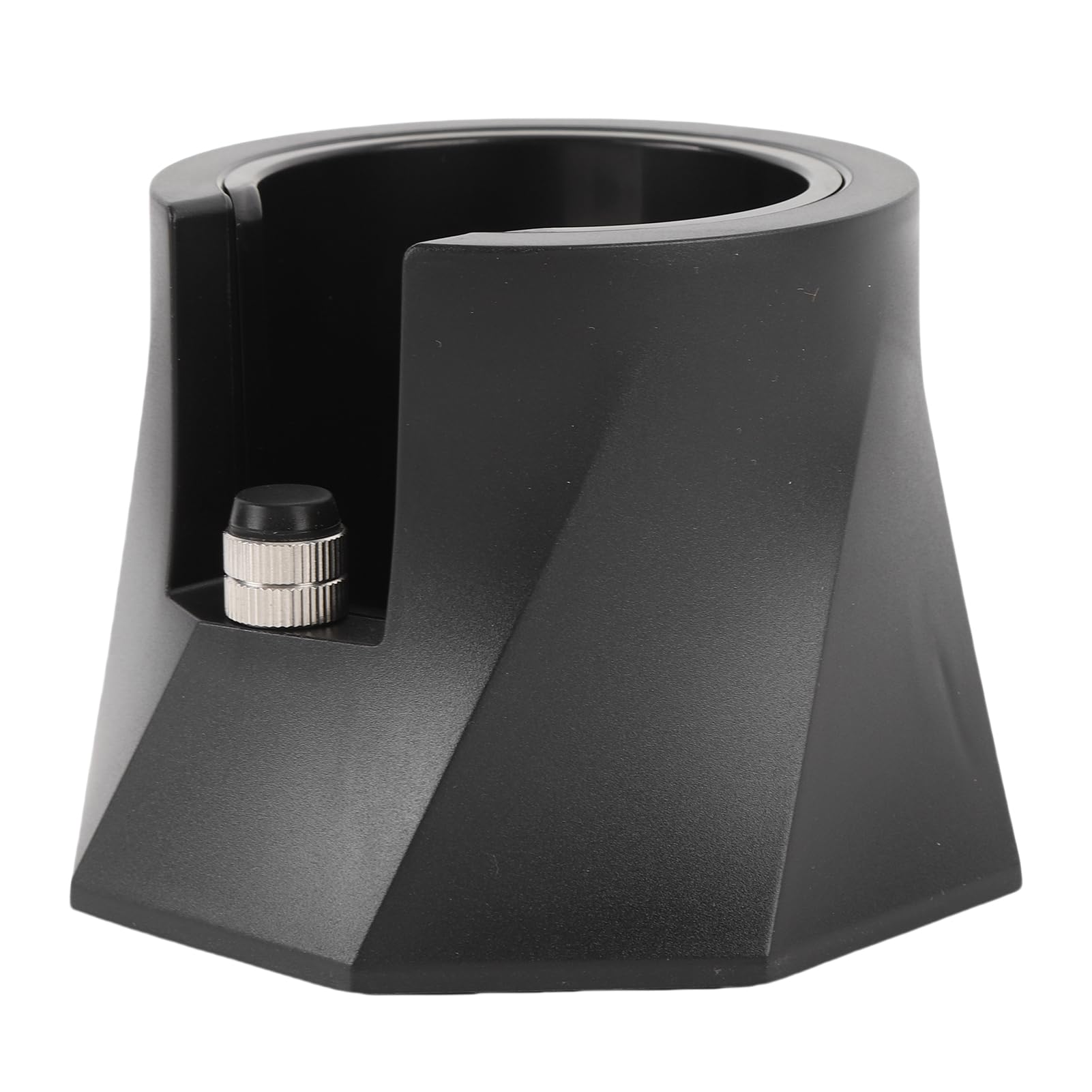 Topiky Soporte de Soporte para Portafiltro de café Ajustable en Altura, de Base de Manipulación en Espiral Negro Antideslizante 51 Mm 53 Mm 58 - Estación de Apisonamiento Estable para Herramientas de