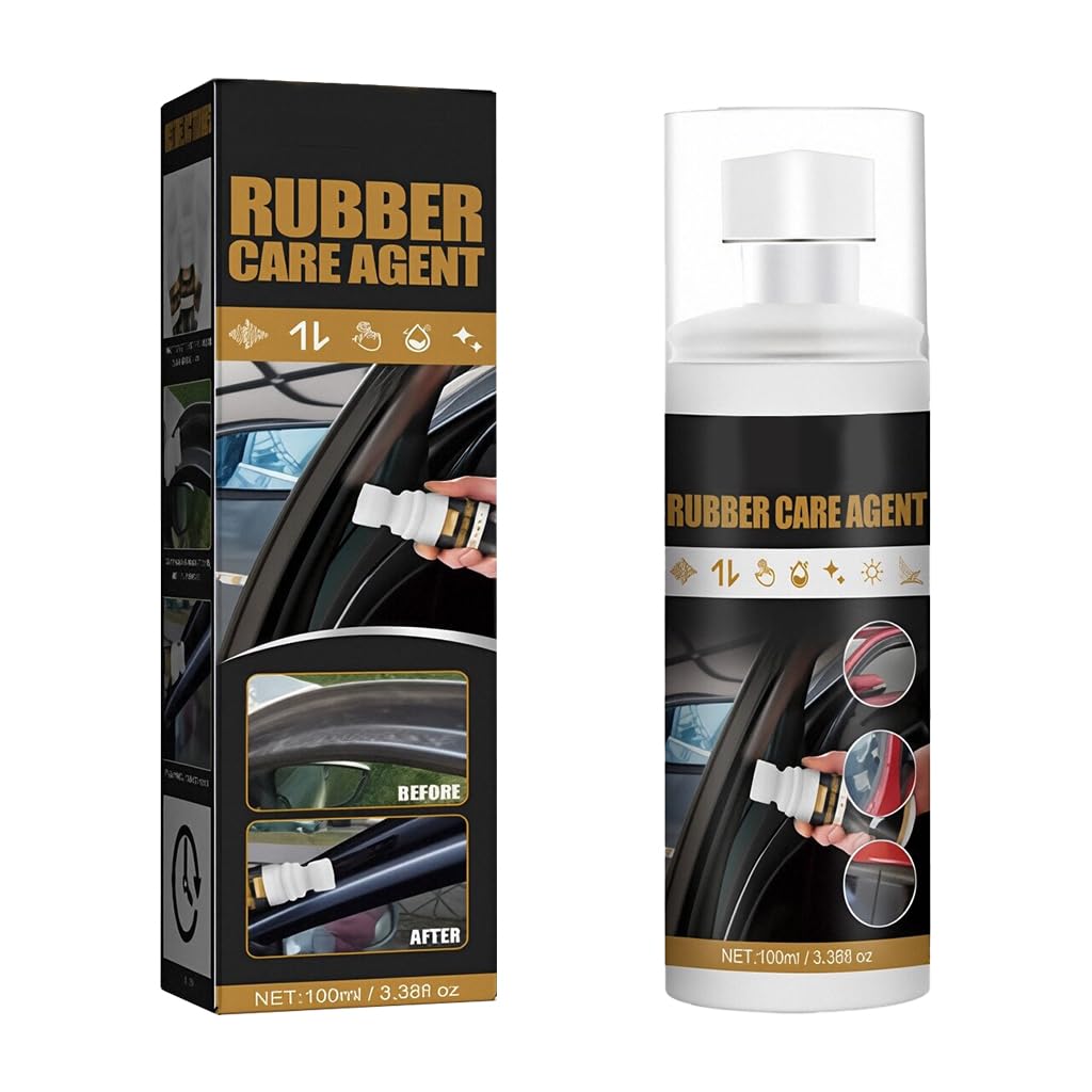 100ml Car Rubber Care Agent, Automotive Rubber Restorer & Protectant for Seals, Weatherstrips, Wipers & Trim, Easy to Apply with Intergrated Applicator-image-45