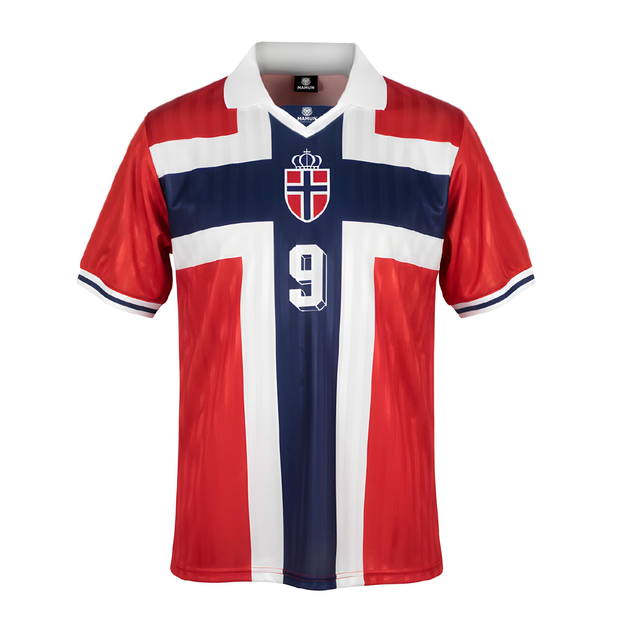 MAMUN Maillot de football rétro Norvège