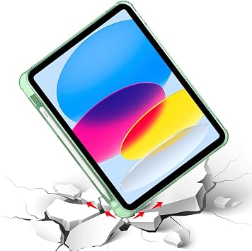 Aksesuarcim Apple iPad 11.Nesil 2025 ile Uyumlu Kılıf Silikon Yumuşak Kalem Bölmeli Esnek 4 Farklı Stand Olabilen Tablet Kılıfı Lacivert