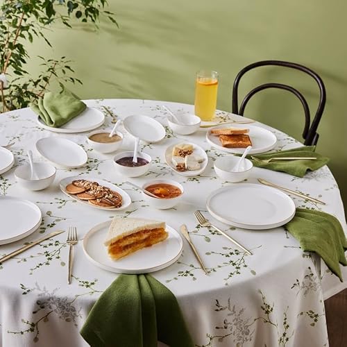 Imagen de KARACA Forever Bone Fika Gold Juego de desayuno de 22 piezas