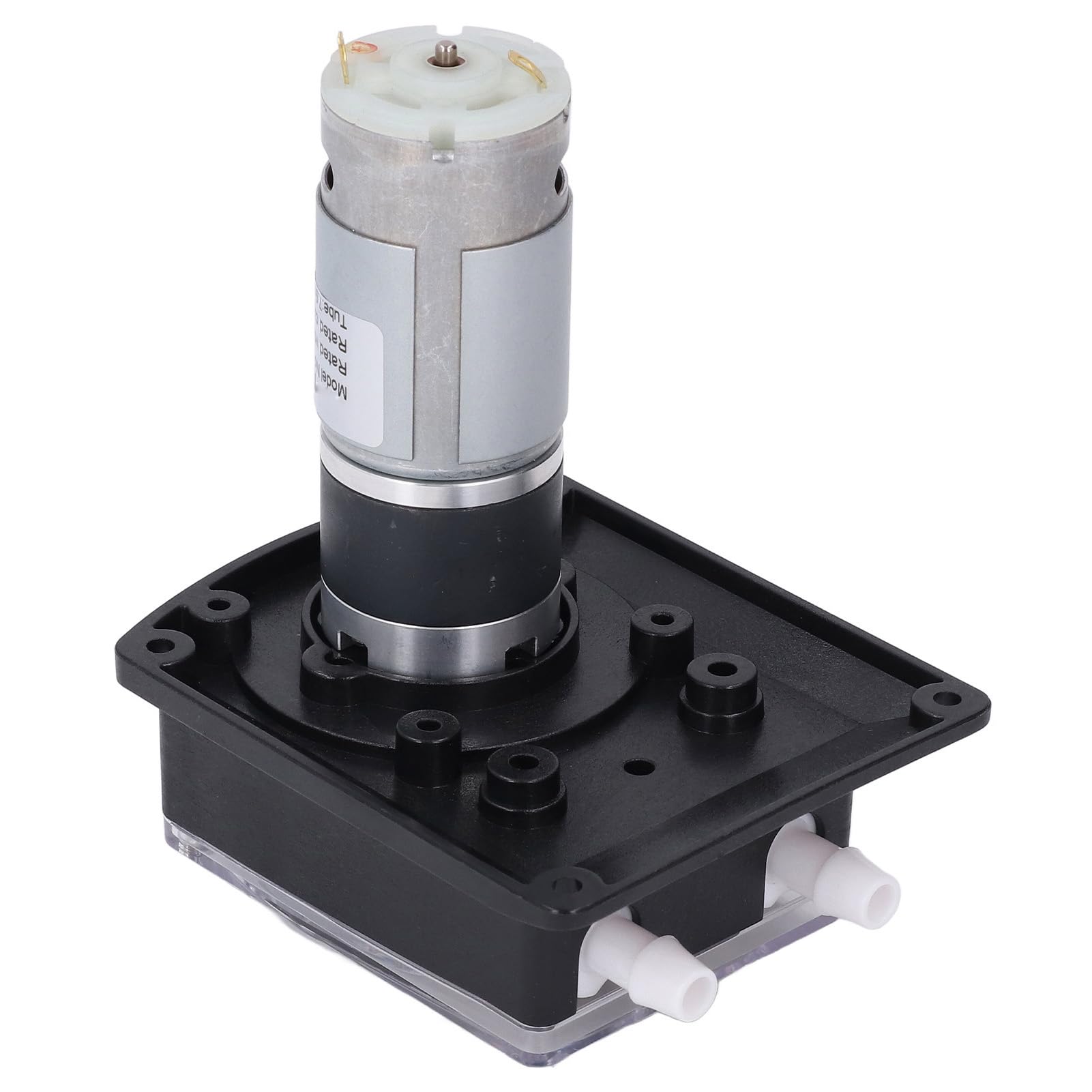 Jeffergarden Bomba Peristáltica Dosificación de Líquidos de Alto Flujo Mini Dispositivos de Muestreo Analíticos Industriales Maquinaria de Alimentos Micro Dosificación Cabezal Doble 1.5A DC24V Motor