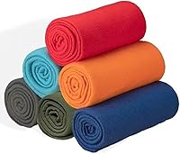 Vista 33 de Manta de Forro Polar a Granel, Mantas de Vellón de Color Sólido Ligeras Cálidas Suaves Acogedoras Aptas para Mascotas para Hogar Cama Sofá Sillón