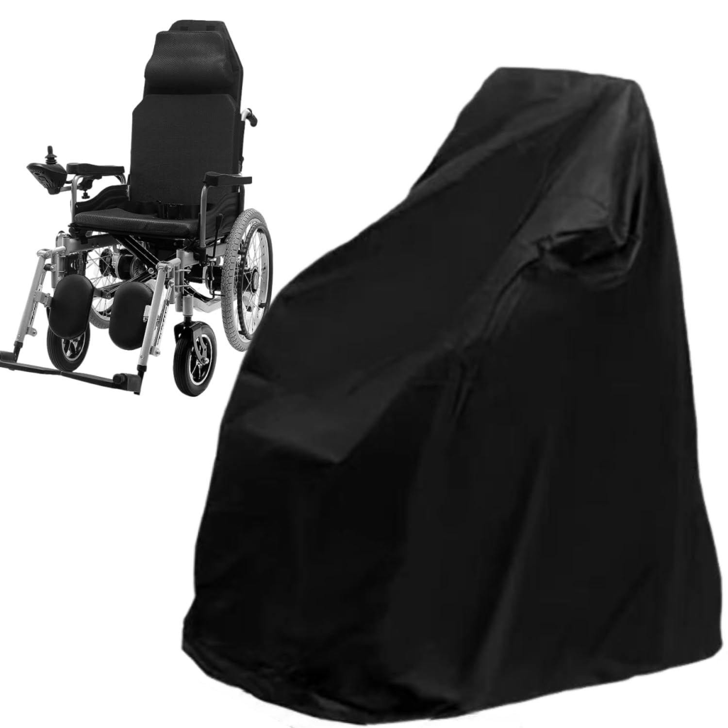 Amazon.co.jp: Qiix 全天候型 車椅子カバー 車いすカバー 大きめ