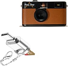 BoxWave Adapter Compatible with Camp Snap Screen-Free Digital Camera - Micro SD Card miniReader, USB Type-C OTG Reader USB3.0 Adapter Keychain - Metallic Silver