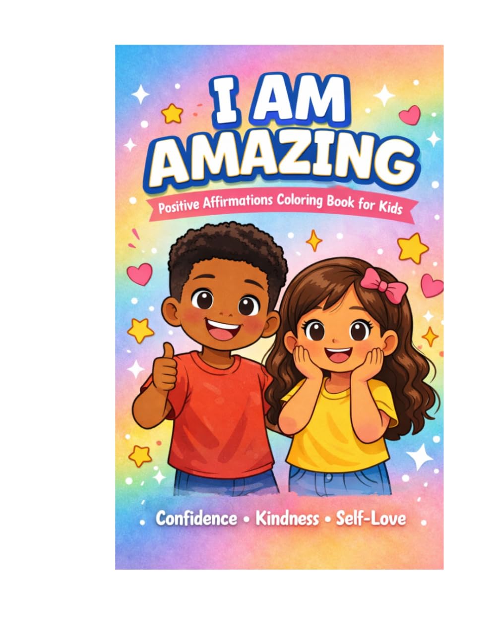 I Am Amazing!: A Positive Affirmations Coloring Book for Kids