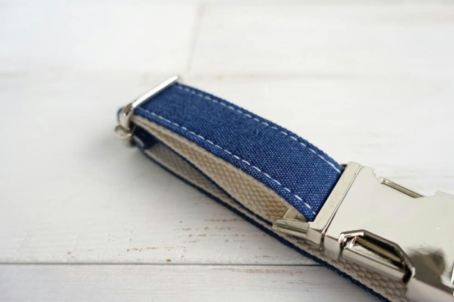 Accessoire pour Chiot Collier pour Chien à Rayures avec nœud Papillon 5 Tailles, Laisse pour Chien-Collier pour Chien-L