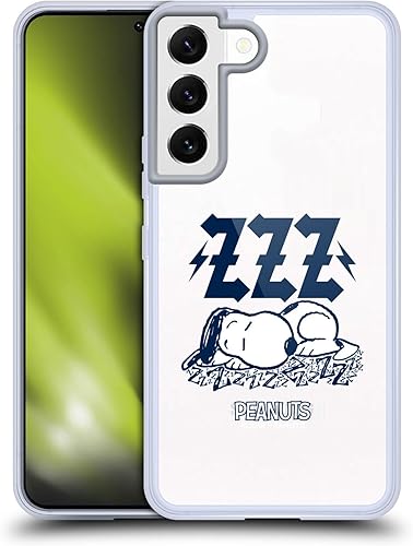 Vista 142 de Head Case Designs Officially Licensed Peanuts Woodstock Insignia Rock Tees Gel Case [Military Grade Protection] Compatible with Samsung Galaxy S22+