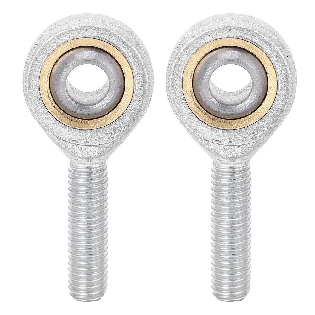 Soywim Men's One Color Bearing, Sa8t K Rod End Bearing, 2Pcs 8Mm Bore Self Lubricating Joint Ends Articulated Thread Assembled Wear Resistance
