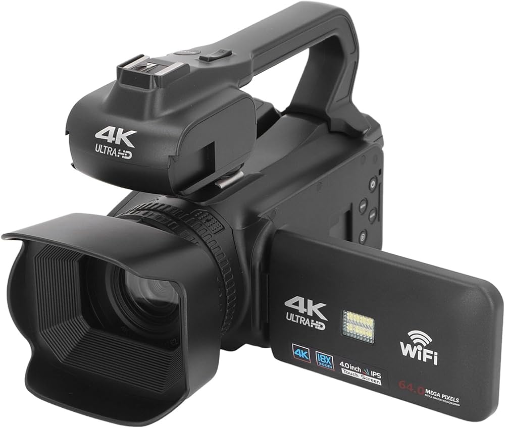 【SALE】ビデオカメラ Amazon | ビデオカメラ ビデオカメラ 4K、64MP 18x デジタルズーム 4