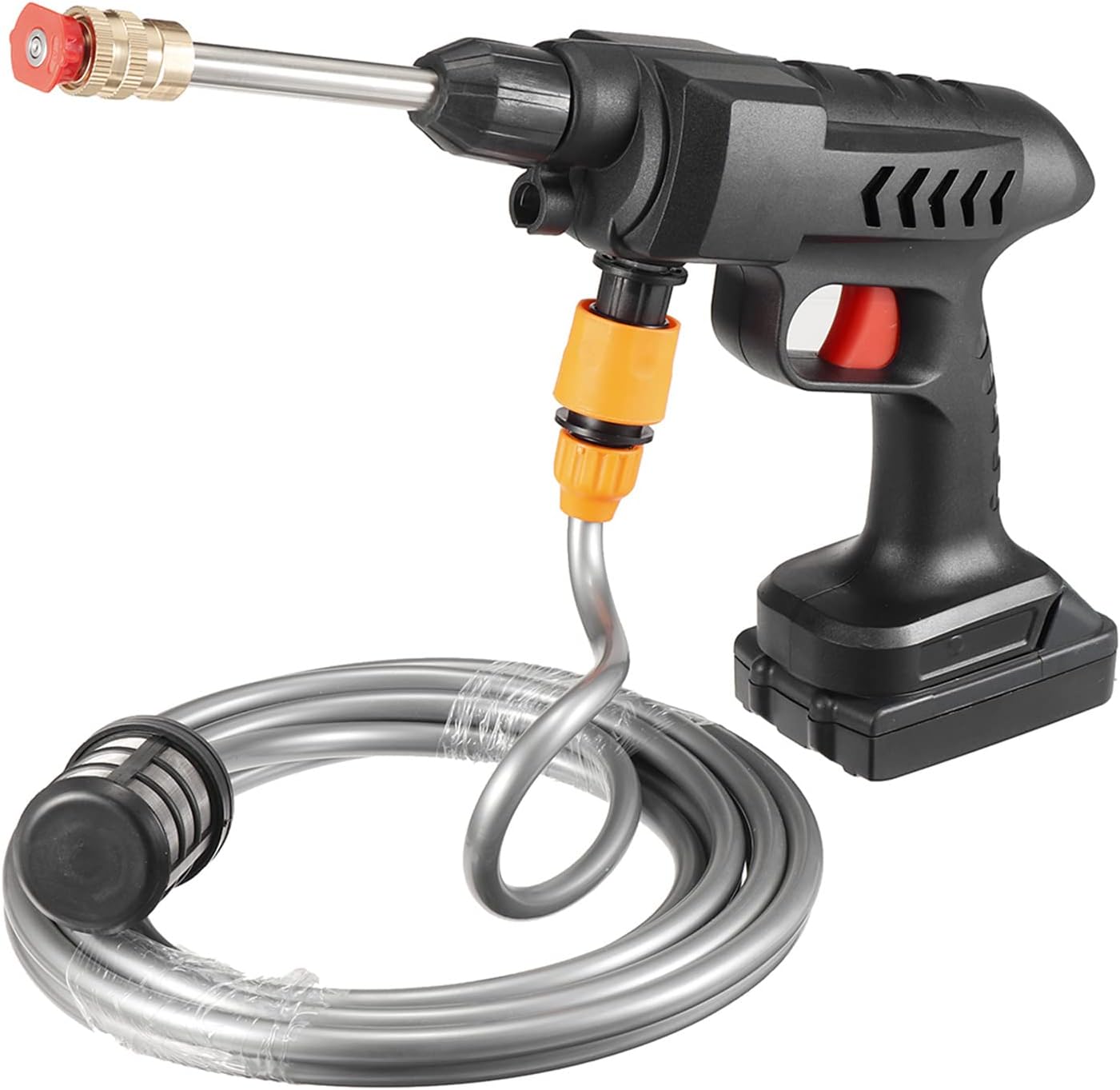 cordless portable high pressure spray water gun