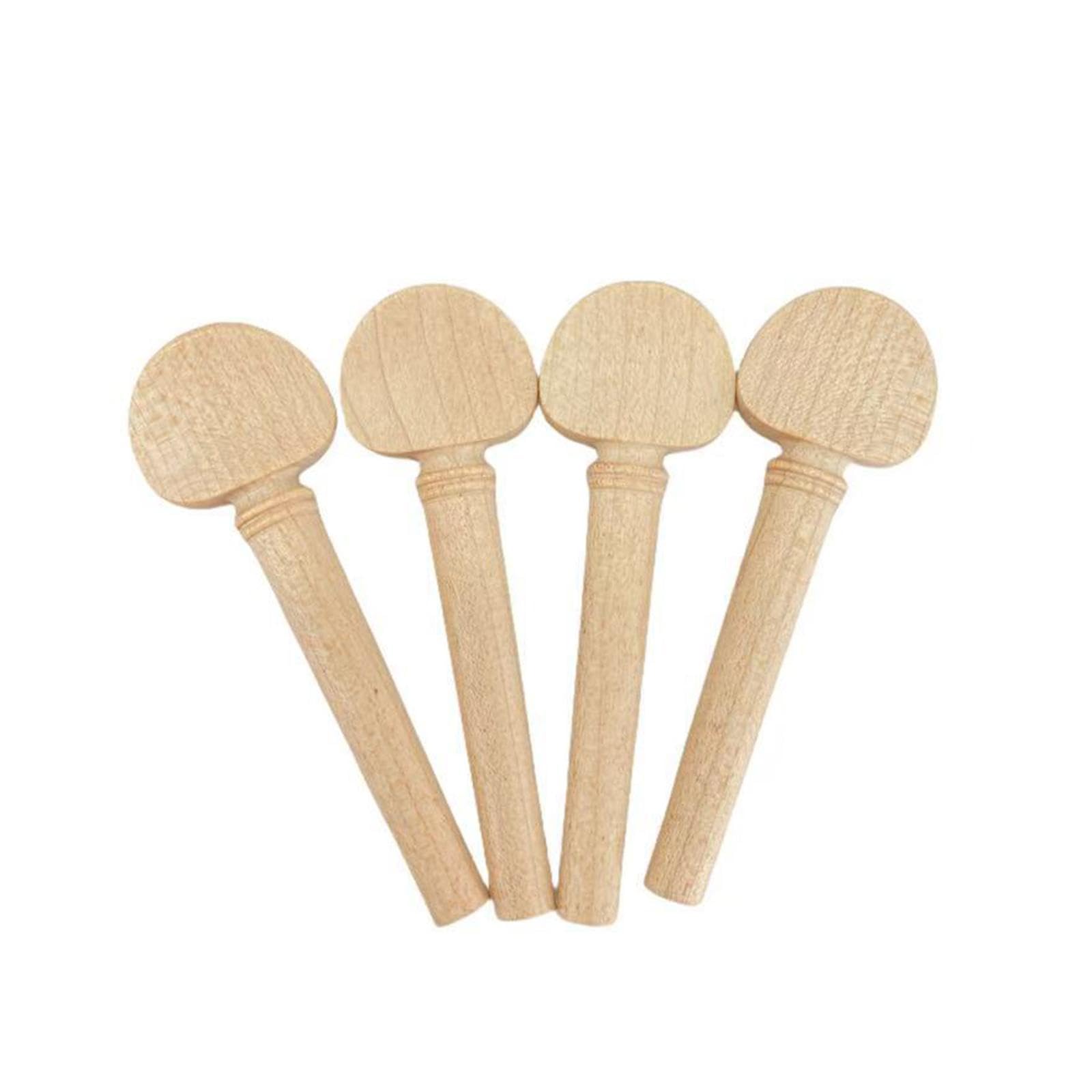 predolo Juego de 7 Piezas para Violín 4/4, Kit de Accesorios para Violín, Clavija para Principiantes