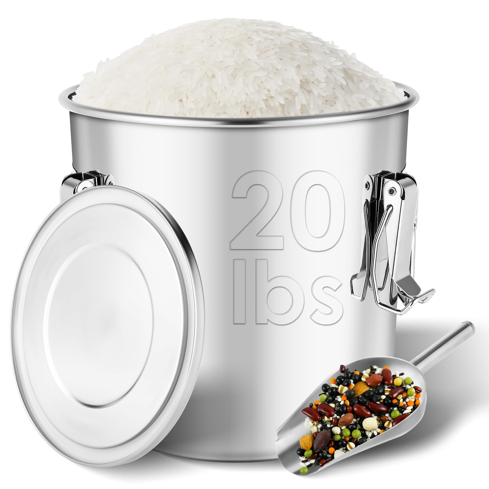 Amazon.com: Yoziyaxo 304 Stainless Steel Food Containers with Lids