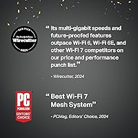 Vista 2 de TP-Link Deco 7 Pro BE63 Tri-Band WiFi 7 BE10000 Sistema de malla para todo el hogar - 6-Stream 10 Gbps, 4 puertos de 2.5G con cable de retroceso, 4