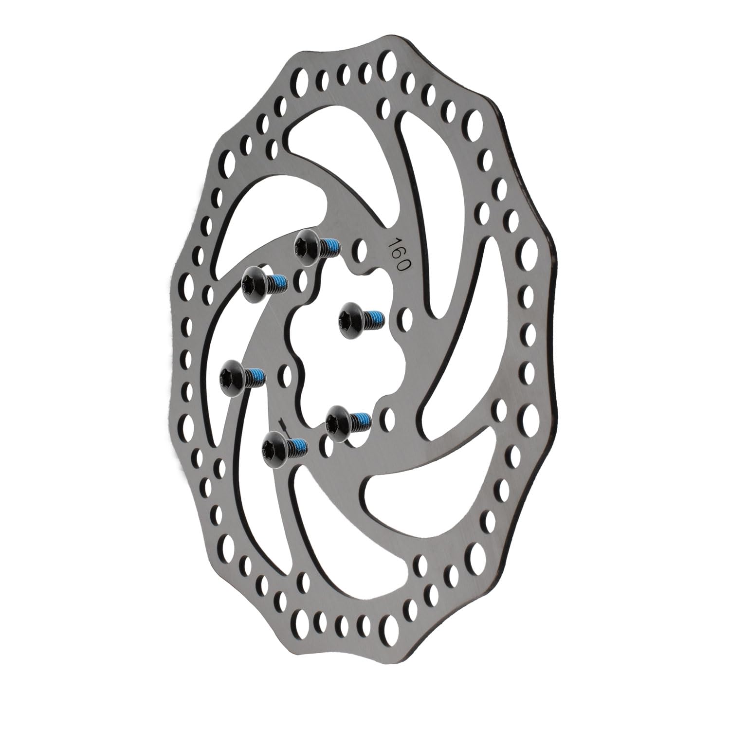 [M365Lyon] - Disco freno 160 mm per monopattino elettrico Dualtron Speedway 5 Dual Motor e Bicicletta (disco 160)